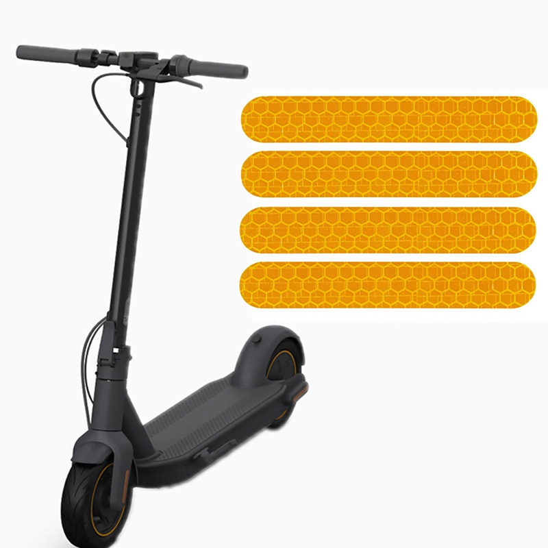 Miếng Dán Phản Quang Cảnh Báo Ban Đêm Chống Nước Cho Ninebot Max G30 Electric Scooter