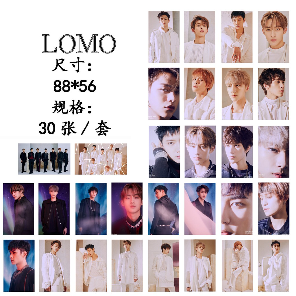 [MUA1 TẶNG1] 20 mẫu Lomo card 30 ảnh NCT