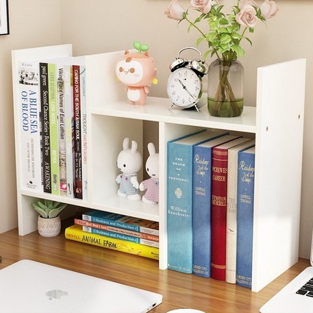 KỆ SÁCH MINI BẰNG GỖ ĐỂ BÀN HỌC, BÀN LÀM VIỆC CỰC TIỆN LỢI - KỆ GỖ ĐỰNG ĐỒ DÙNG VĂN PHÒNG, SÁCH VỞ ...