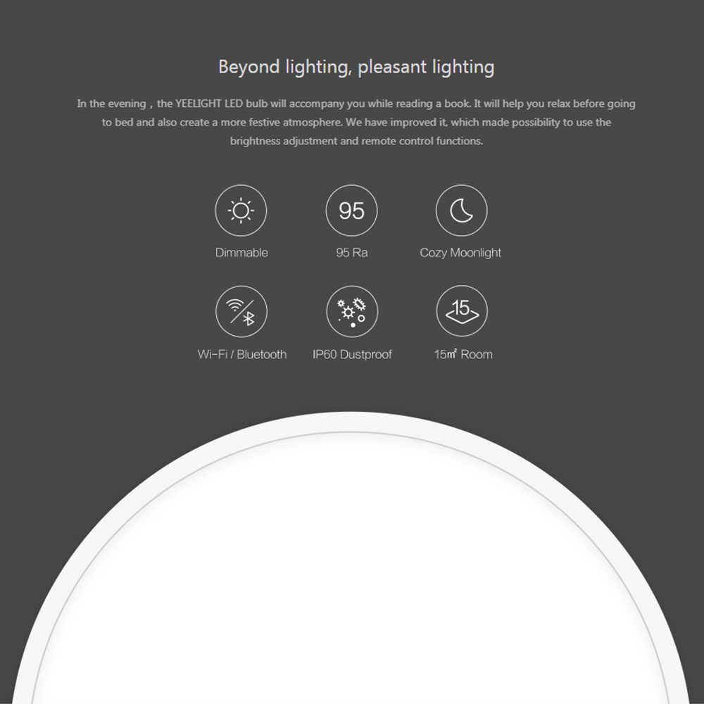 Đèn Trần Yeelight LED Pro 320mm - Đèn Ốp Trần Thông Minh, Có Thể Chỉnh Độ Sáng, Điều Khiển Bằng App - Phiên Bản Quốc Tế
