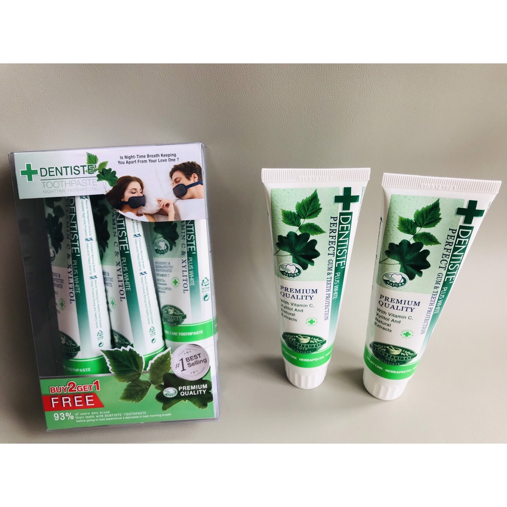 Kem đánh răng Thảo dược Dentiste’ Plus White