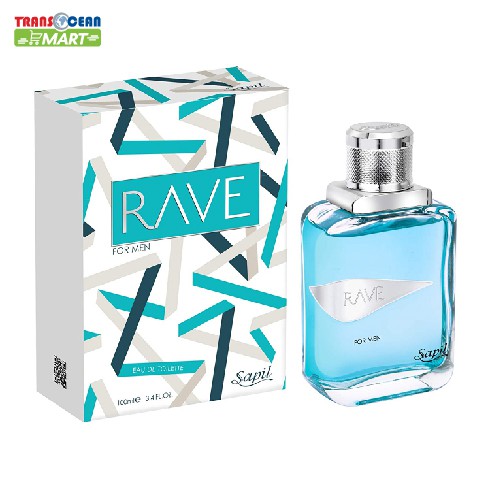 Nước hoa nam SAPIL RAVE MEN Perfume Eau De Toilette For Men 100ml