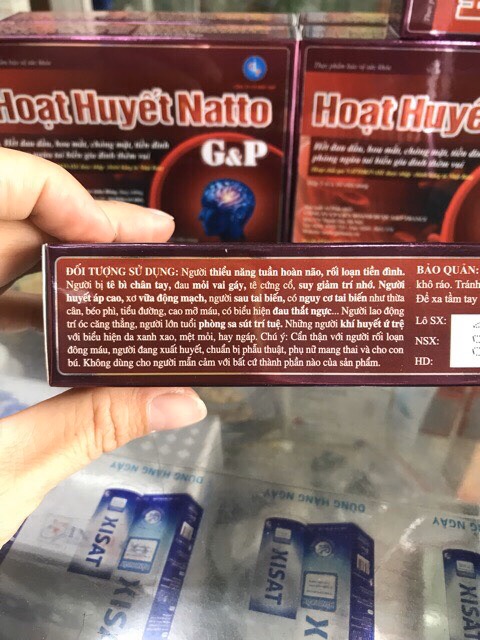 Hoạt huyết natto gp