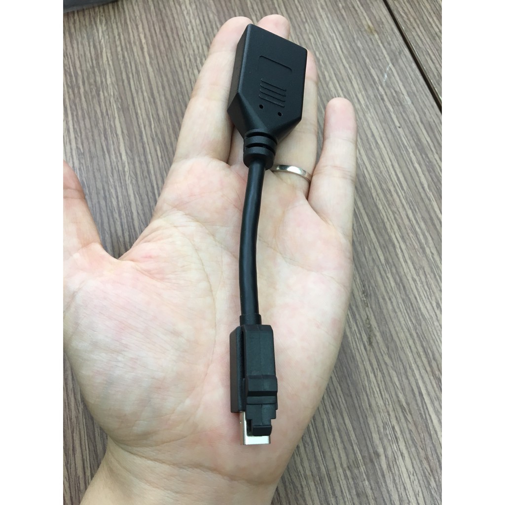 Cáp Chuyển Mini Displayport ( Thunderbolt ) Sang Displayport ( âm ) - Zin bóc màn hình