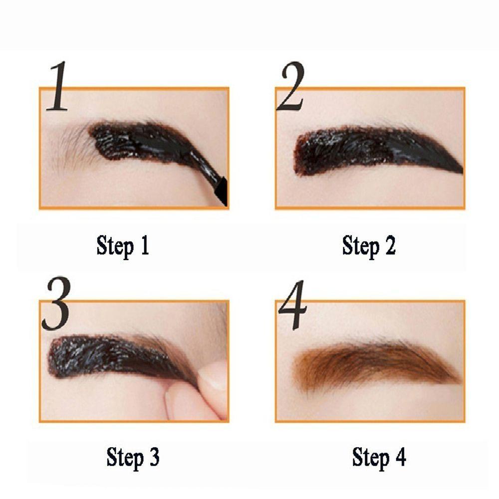 Gel Nhuộm Lông Mày 3 Màu Tùy Chọn Tiện Dụng