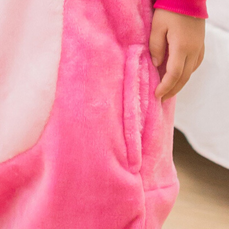 Bộ đồ ngủ liền thân hình Stitch màu hồng dễ thương cho cả người lớn và trẻ em | WebRaoVat - webraovat.net.vn