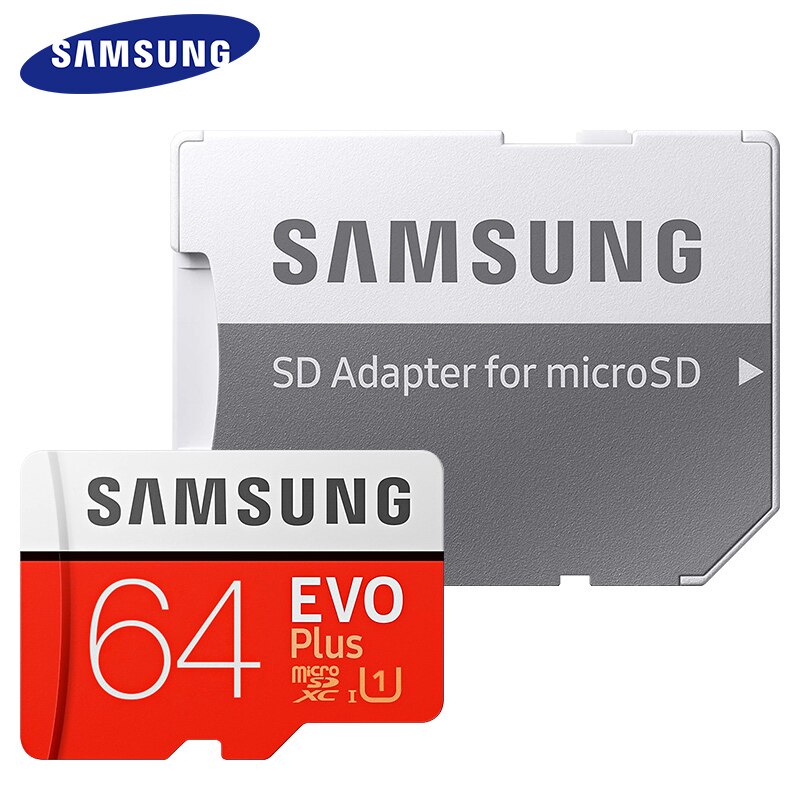 SAMSUNG Thẻ Nhớ Micro SD EVO + 128GB 64GB 32GB 95MB / s 100MB / s C10 SDHC SDXC U1 U3 TF Card 64 G 32 G 100% Chính Hãng