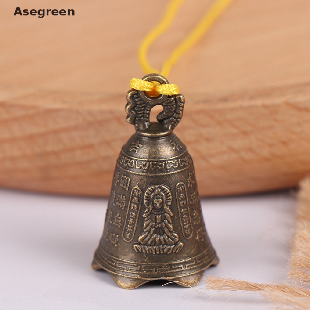 Chuông mini điêu khắc hình Phật Bà Quan Âm phong cách Trung Hoa