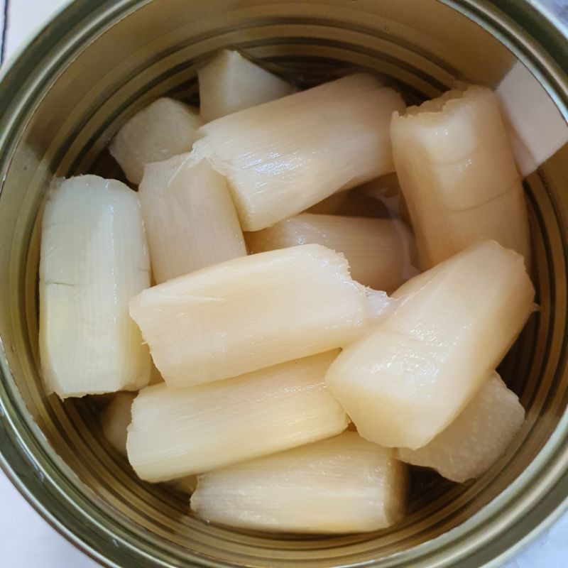 Măng tây đóng hộp HSD 2025 ASPARAGUS lon 430g. Măng lon nấu súp, canh, lẩu, trộn salad, xào