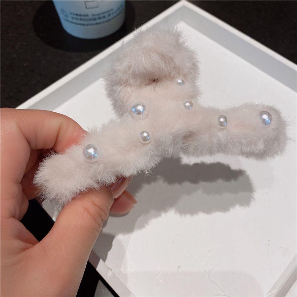 Kẹp Tóc Phủ Lông Phong Cách Vintage Thời Trang Cho Nữ