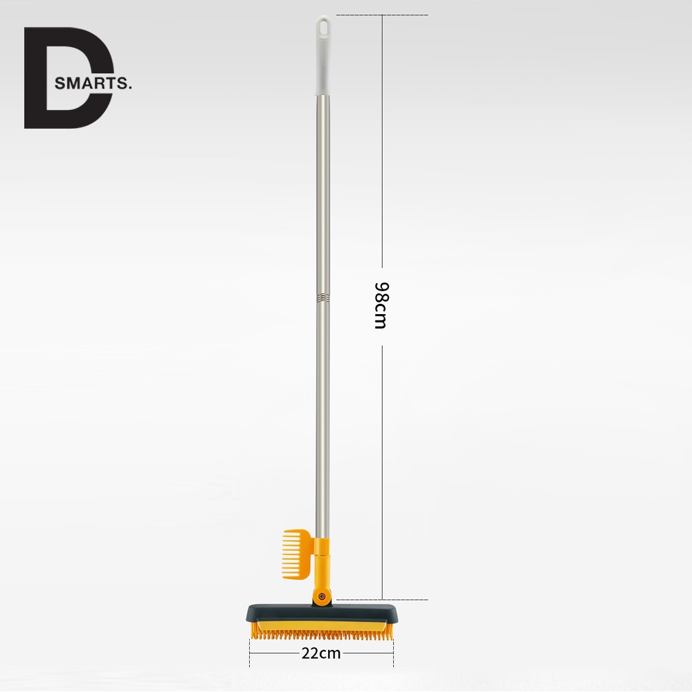 Cây chà sàn nhà tắm chất liệu Silicon chống xước đa năng kèm gạt kính thông minh