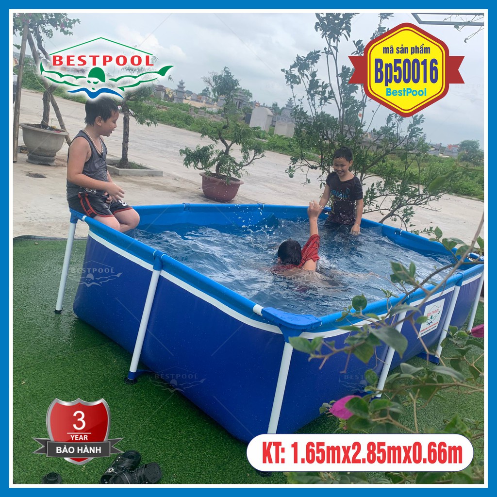 [Sỉ - Bể Bơi BH 3 Năm] Bể bơi mini Bestpool, Bể bơi bạt, Bể Bơi khung kim loại, Bể bơi phao bơi