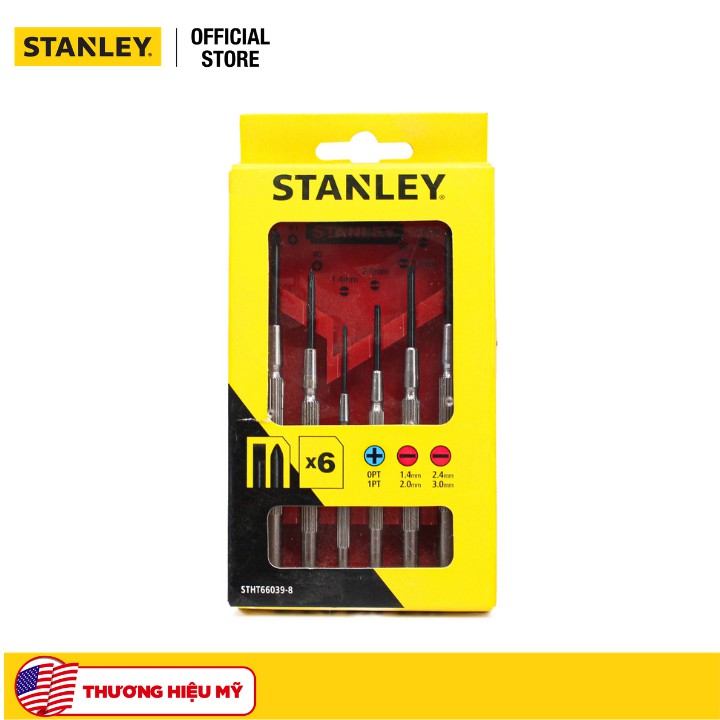 Tua vít bộ cán sắt Stanley STHT66039-8