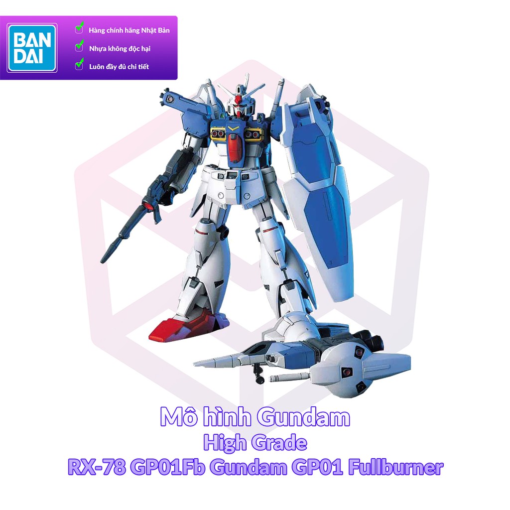 Mô Hình Gundam Bandai HG UC 018 RX-78GP01Fb Gundam GP01 Fullburnern [GDB] [BHG]