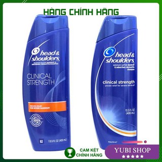Dầu Gội Ngăn Ngừa Gàu Head & Shoulder Chính Hãng - Dầu Gội Ngăn Ngừa Gàu Head & Shoulder Clinical Strength - Mỹ