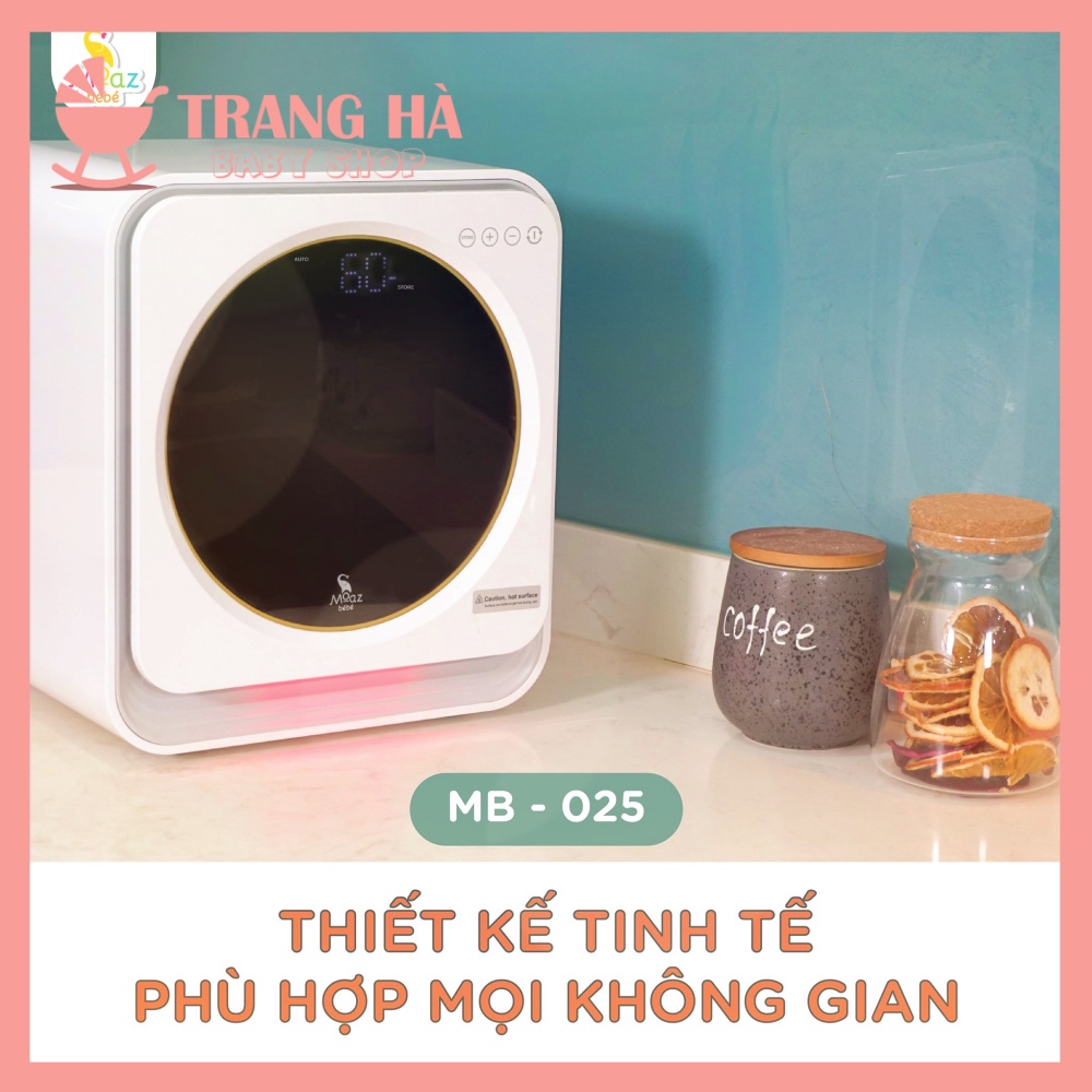 Máy Tiệt Trùng Sấy Khô Tia UVC MOAZ BÉBÉ MB025 Bảo Hành Chính Hãng 18 Tháng