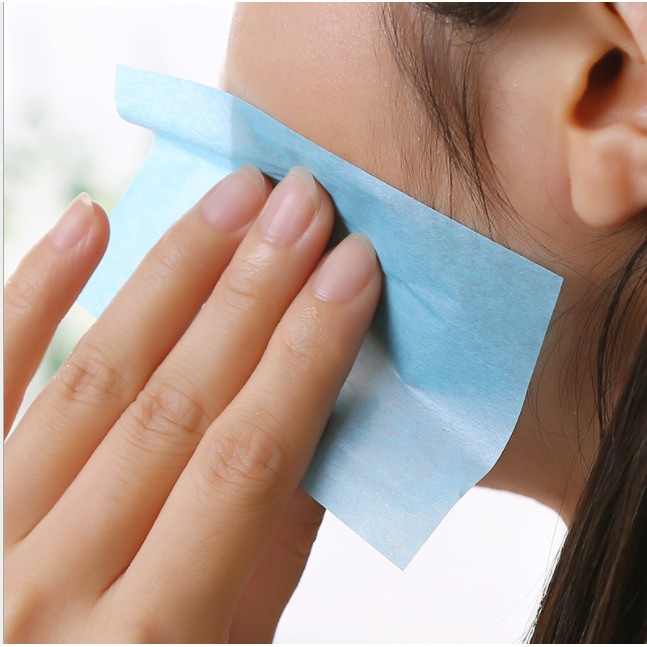 Hộp 50 tờ Giấy Thấm Dầu Da Mặt