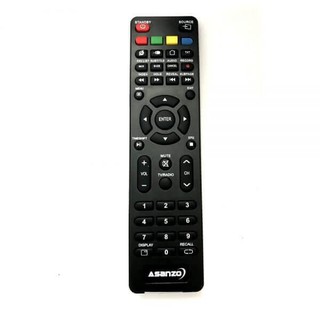 Điều khiển tivi asanzo màn cong 32,40,50 icnh model cs6000