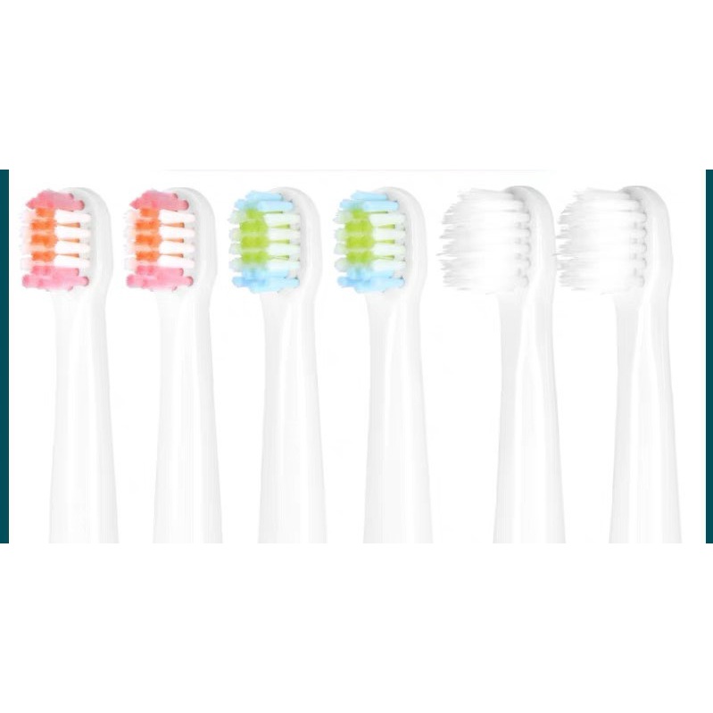 Set 2 đầu bàn chải thay thế Bàn chải điện Fairywill D8 người lớn và Fairywill trẻ em 2001