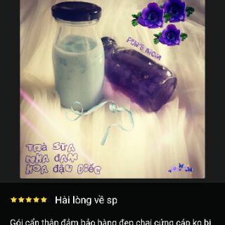 Chai thủy tinh đựng sữa hạt hoặc mật ong 200ml