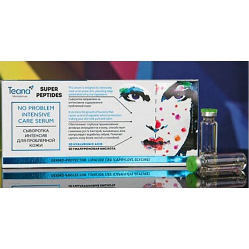 Serum Teana giảm mụn trứng cá, mụn ẩn 20ml của Nga