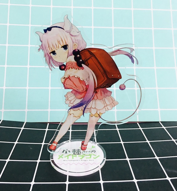 Tượng anime maid dragon, Standee anime maid dragon,mô hình maid dragon