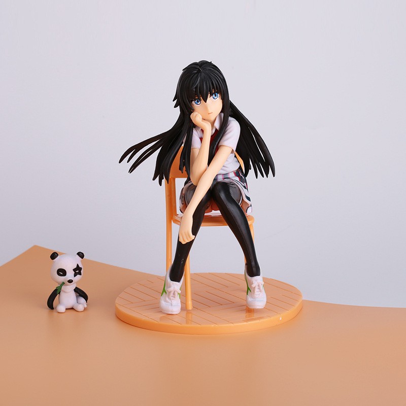 Set Nhân vật Yukino nhựa đặc PVC trang trí bàn làm việc, trưng bày, làm đồ chơi