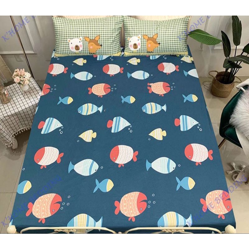 Ga Chống Thấm Cotton Cao Cấp , Chống Thấm Tuyệt Đối, Khô Thoáng,Không Bí ,Không Nóng Đủ Kích Thước