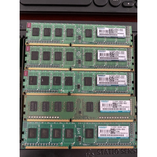 RAM DDR3 2G Kingmax/ Kingston/ Gskill đã qua sử dụng