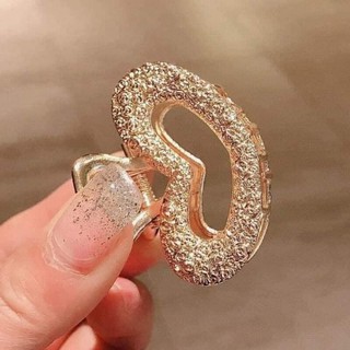 Set 5 kẹp tóc đính đá phong cách Hàn Quốc
