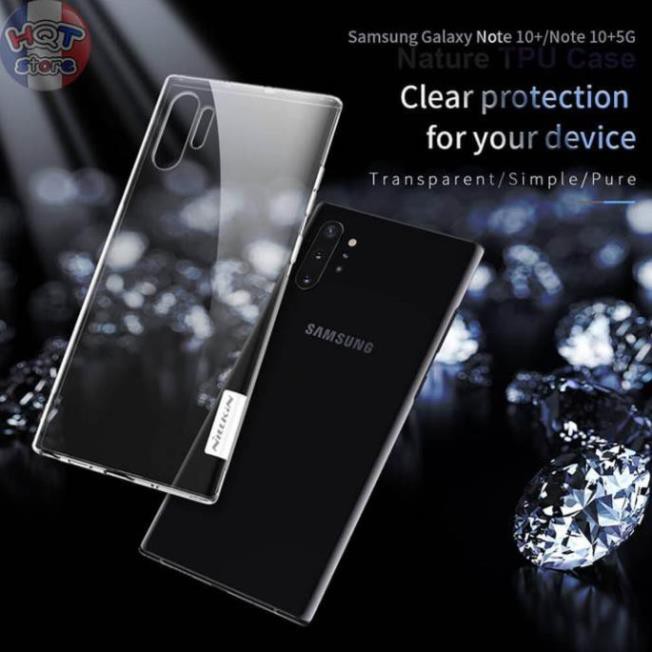 Ốp lưng dẻo trong suốt Nillkin Nature Series cho Galaxy Note 10 Plus / Note 10