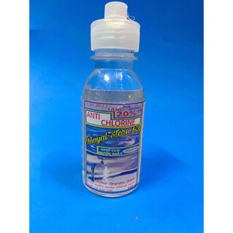 ANTI CHLORINE KHỬ CLO CỰC TỐT CHO BỂ CÁ 120ml