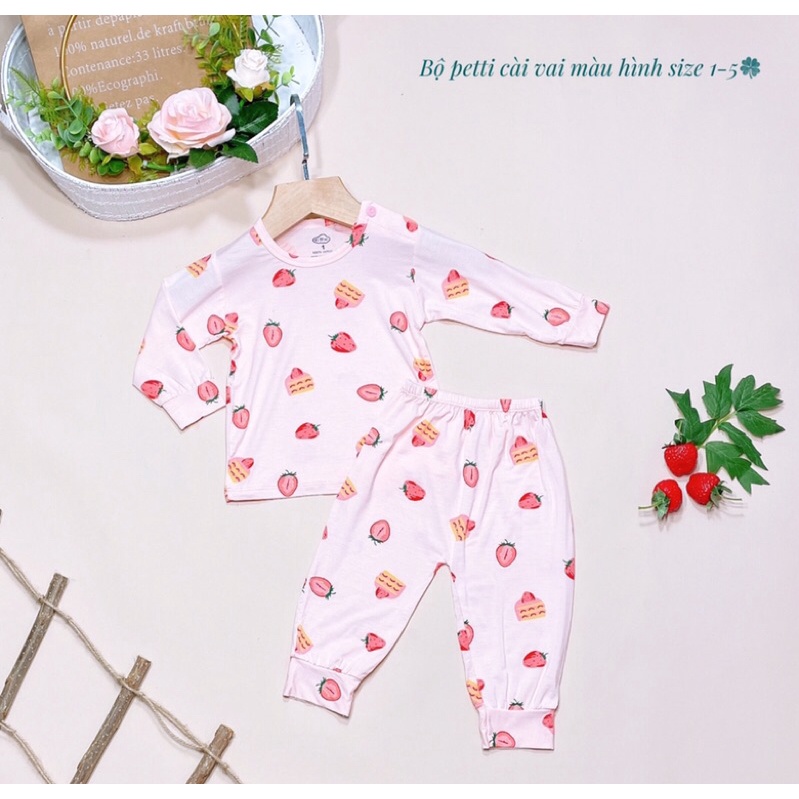 Bộ Dài Tay Leeleekids Chất Siêu Mát Cho Bé