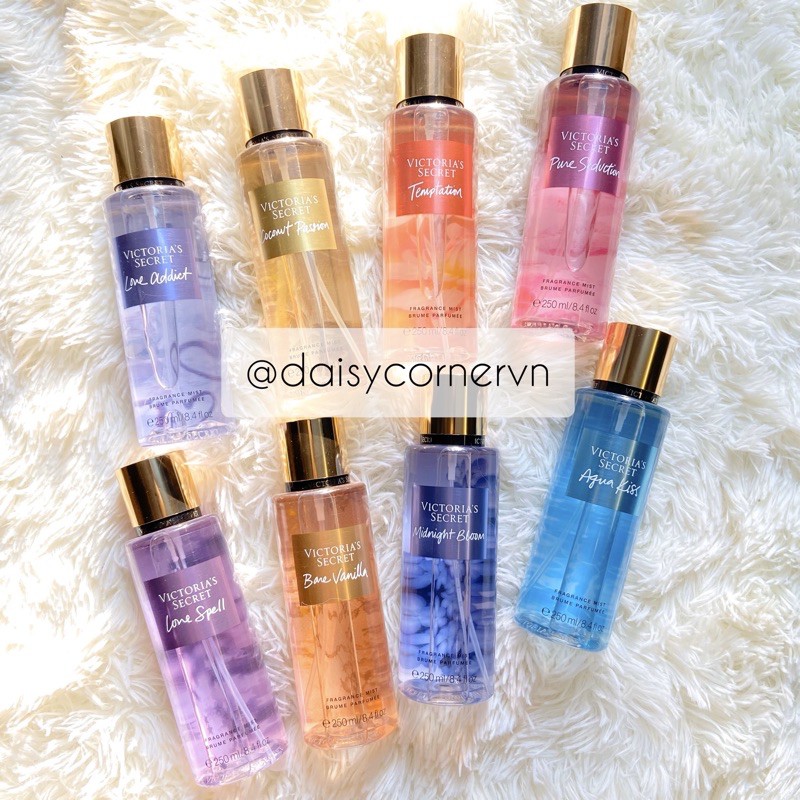 [🇺🇸 A.U.T.H] Xịt thơm body mist V.ictoria’s Se.cret dòng Original - Amber Romance