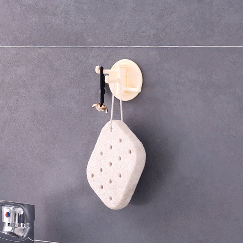 Móc Treo Đồ Dán Tường Có Thể Xoay Sáng Tạo