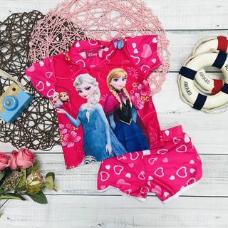 Đồ bơi elsa bé gái size s-8kg-10kg