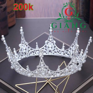vương miện tròn cả đầu