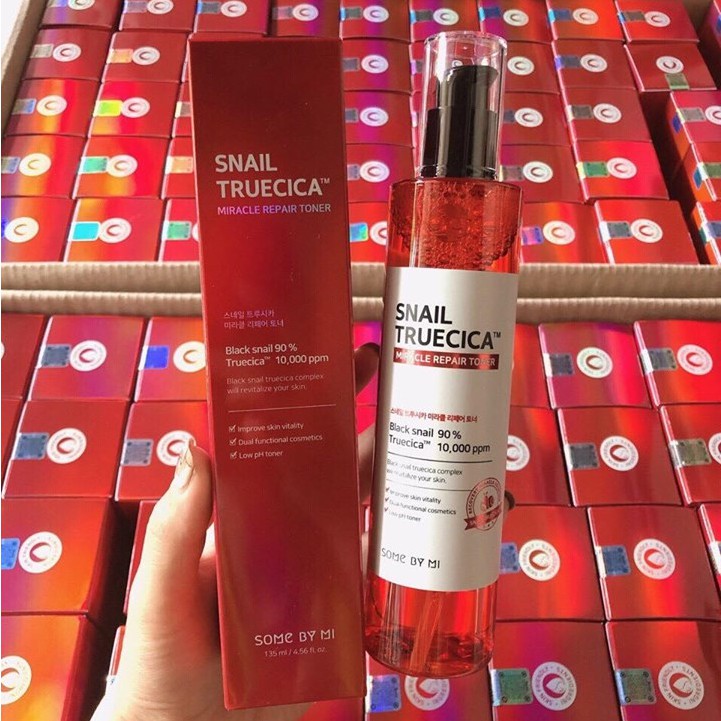 Nước Hoa Hồng Some By Mi Snail Truecica Miracle Repair Toner 135ml