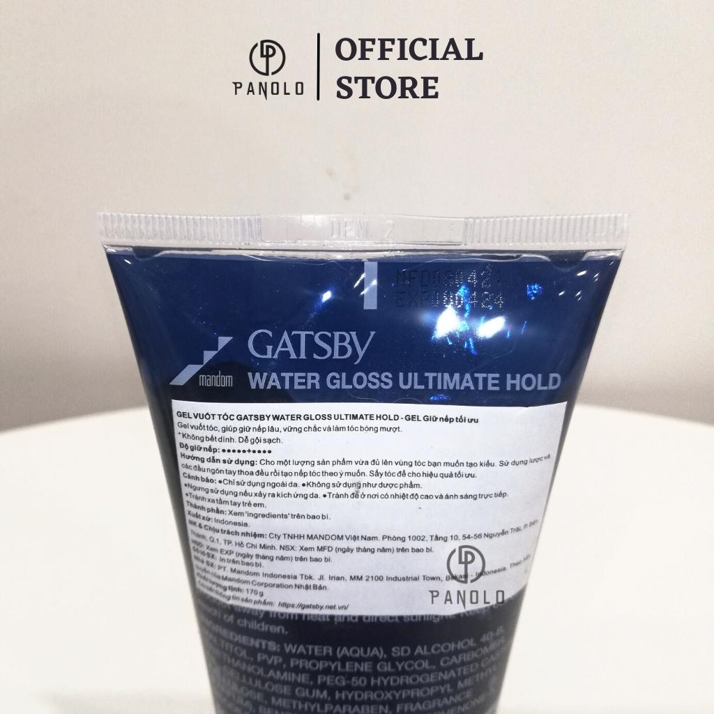 Gel vuốt tóc nam nữ Gatsby Water Gloss 170g, Gel giữ nếp tóc xoăn chăm sóc tóc đẹp nam nữ