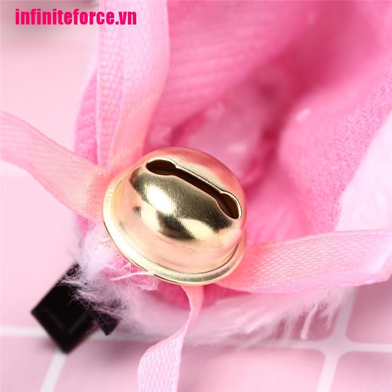 Kẹp tóc hình tai mèo gắn chuông dùng cho hóa trang cosplay