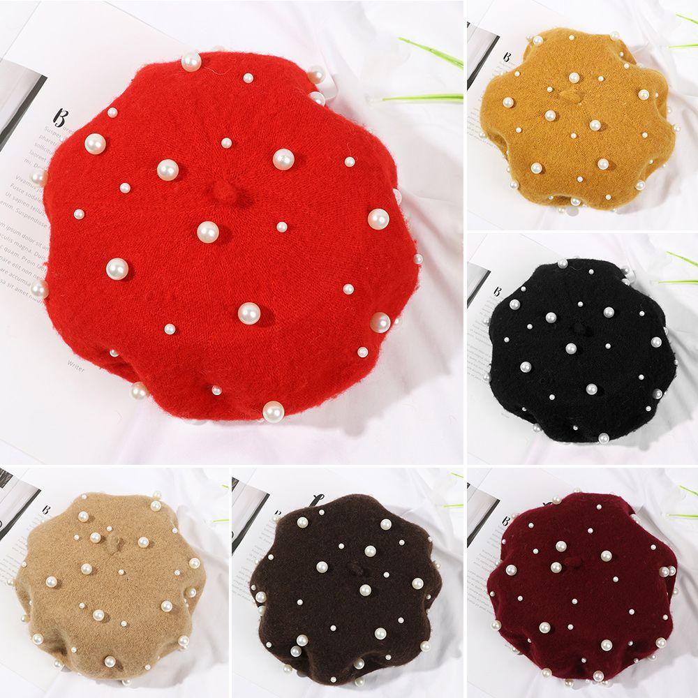 LET Mũ Beret Mềm Mại Thanh Lịch Hợp Thời Trang