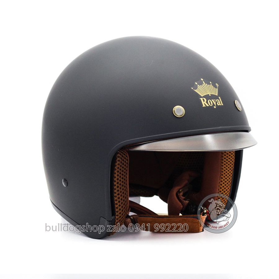 Mũ bảo hiểm 3/4 kính âm Royal M139 - bảo hành 12 tháng
