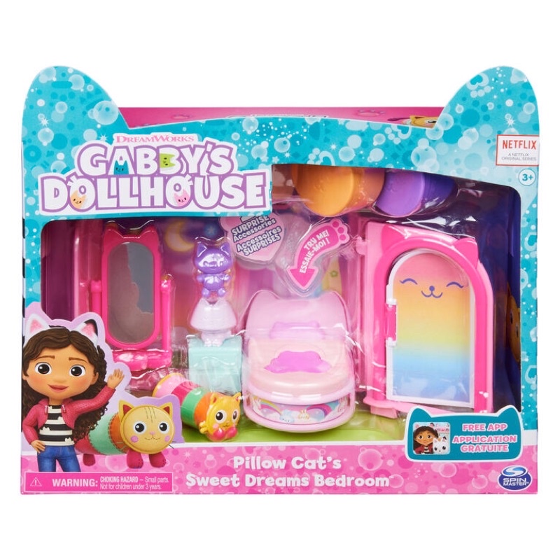 Bộ Gabby's House phòng ngủ cực đáng yêu