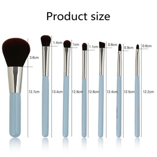 Set 7 cọ trang điểm mắt.