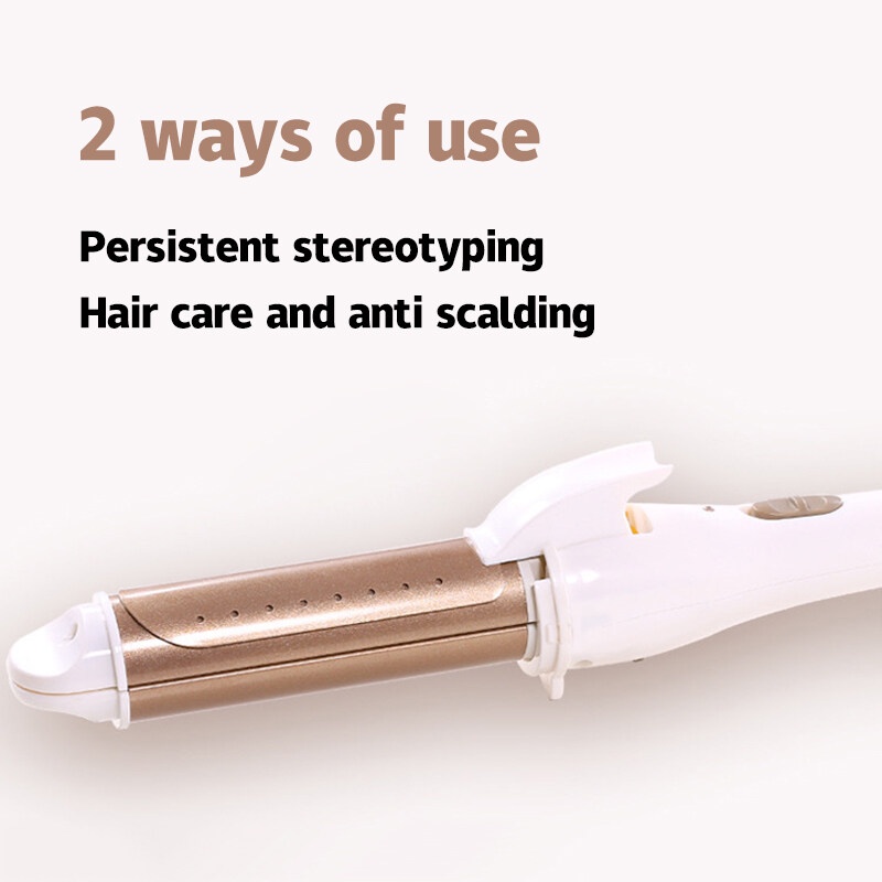 Máy Uốn Tóc Mini 2 Màu Có Thể Sử Dụng Ướt Và Khô