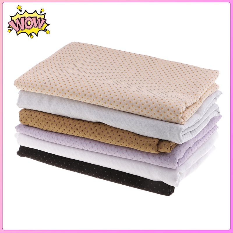 [1yard Thiết kế chống trượt Vải xử lý cao su không trượt để may vá
