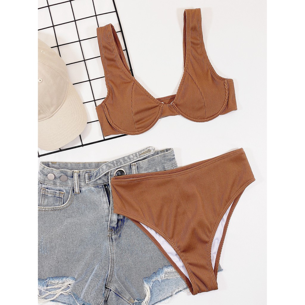 Bộ Đồ Bơi Bikini Màu Sắc Thời Trang Quyến Rũ Cho Nữ | BigBuy360 - bigbuy360.vn