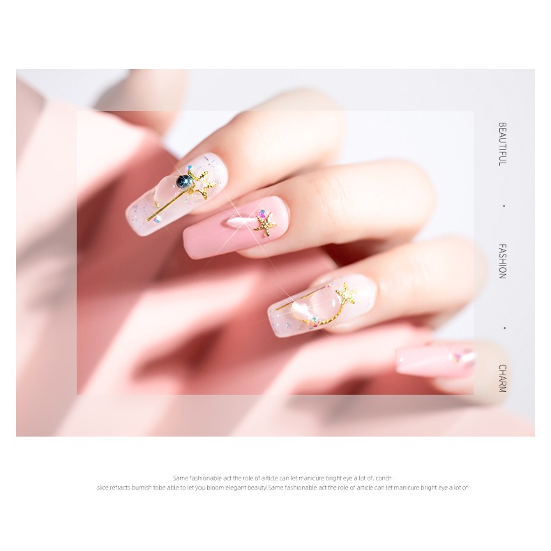 Trang Trí Móng Nail Tổng Hợp Với Nhiều Mẫu Trang Sức Mới Đẹp - Lẻ 1 Sét