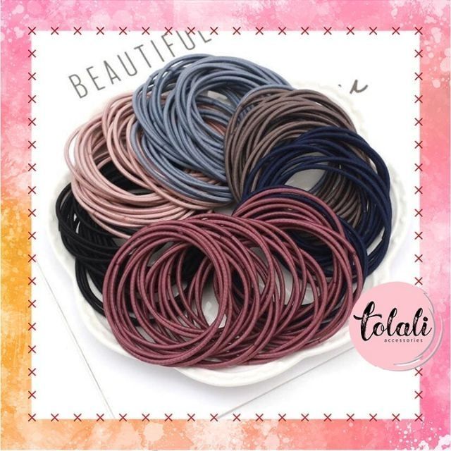 Set 10 chun buộc tóc bền đẹp