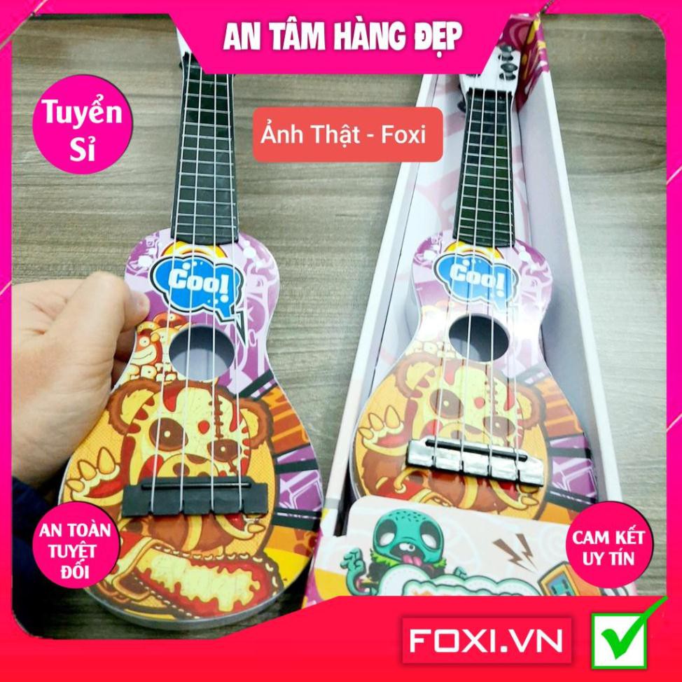 Đồ chơi phát nhạc và nhạc cụ Đàn Guitar Mini-Ukulele cho bé vừa chơi vừa học phát triển trí tuệ